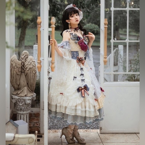 Fairy Tale Books Princess Sweet Lolita Dress - Picture 11 of 14